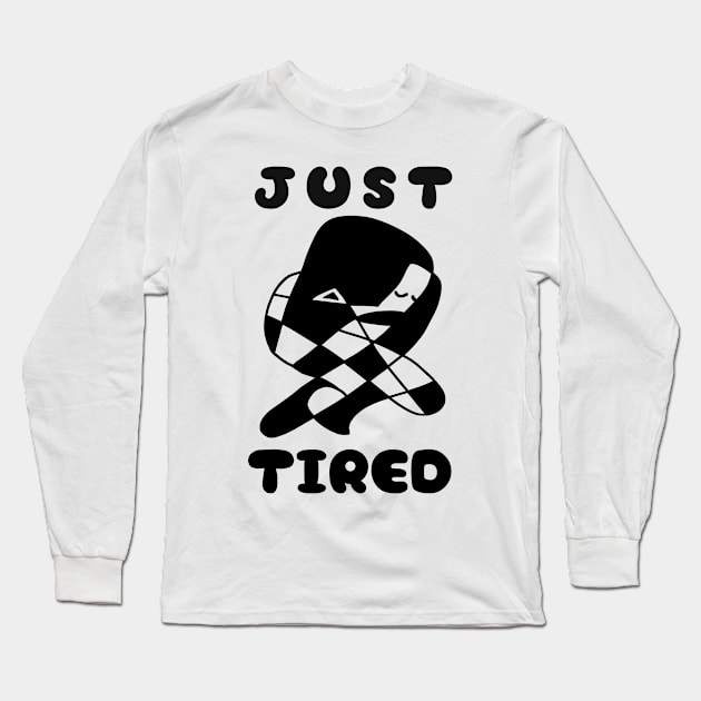 leave me alone I am to tired Long Sleeve T-Shirt by abagold